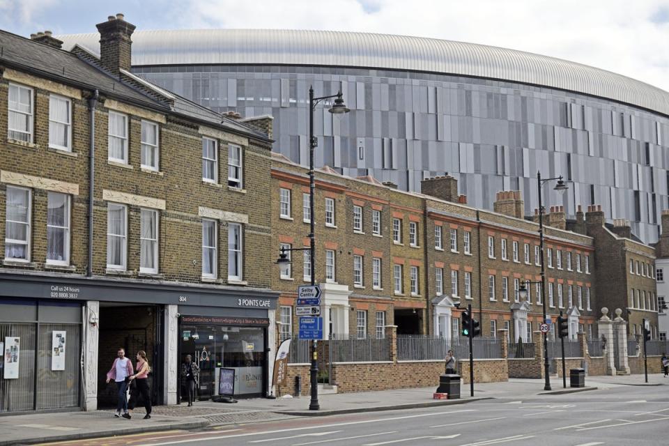 Tottenham Hotspur Stadium generates a buzz, although traffic on match days can be disruptive (Daniel Lynch)