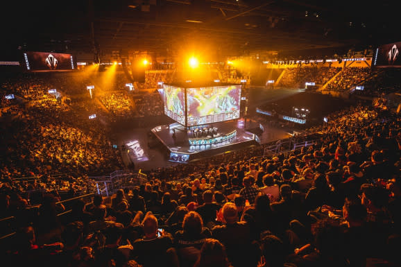 League of Legends Championship Series Spring Finals at Chaifetz Arena on April 13, 2019 in St. Louis, Missouri.