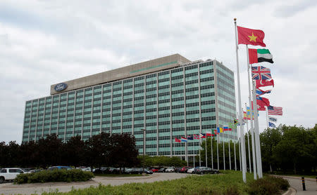 FILE PHOTO -Ford Motor World Headquarters is seen in Dearborn, Michigan, U.S. on May 22, 2017. REUTERS/Rebecca Cook/File Photo