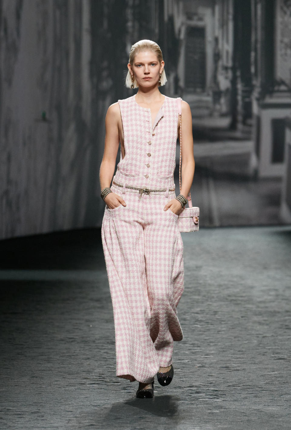 A spring Chanel look.