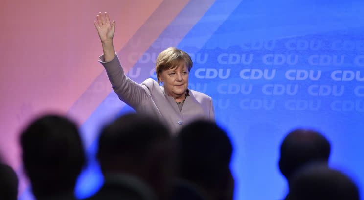 Angela Merkel, canciller de Alemania. AP