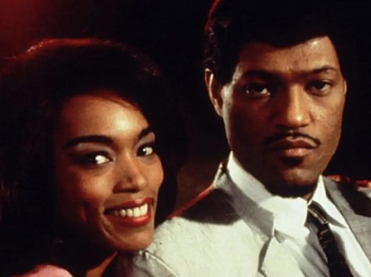 Angela Bassett as Tina Turner and Laurence Fishburne as Ike Turner in "What's Love Got to Do with It."