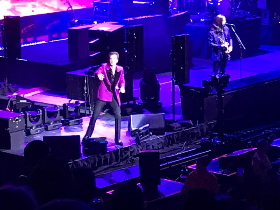 Brandon Flowers and The Killers rocked the Petersen Events Center.