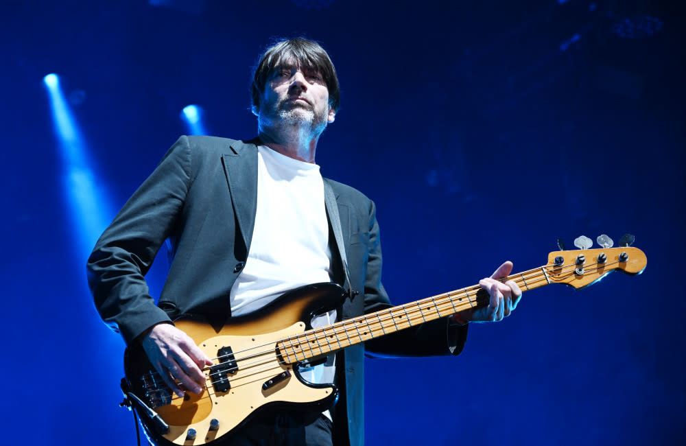 Alex James relaxes in the sauna and washes away impurities before big bashes credit:Bang Showbiz