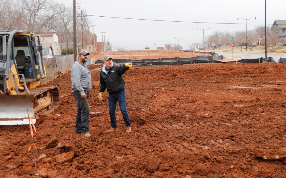 Homebuilder Aaron Dodson, shown in the 2018 photo, was unable to develop a stretch of city-owned land along NW 10 between Western and Pennsylvania Avenues.