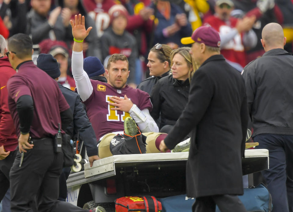 Washington quarterback Alex Smith