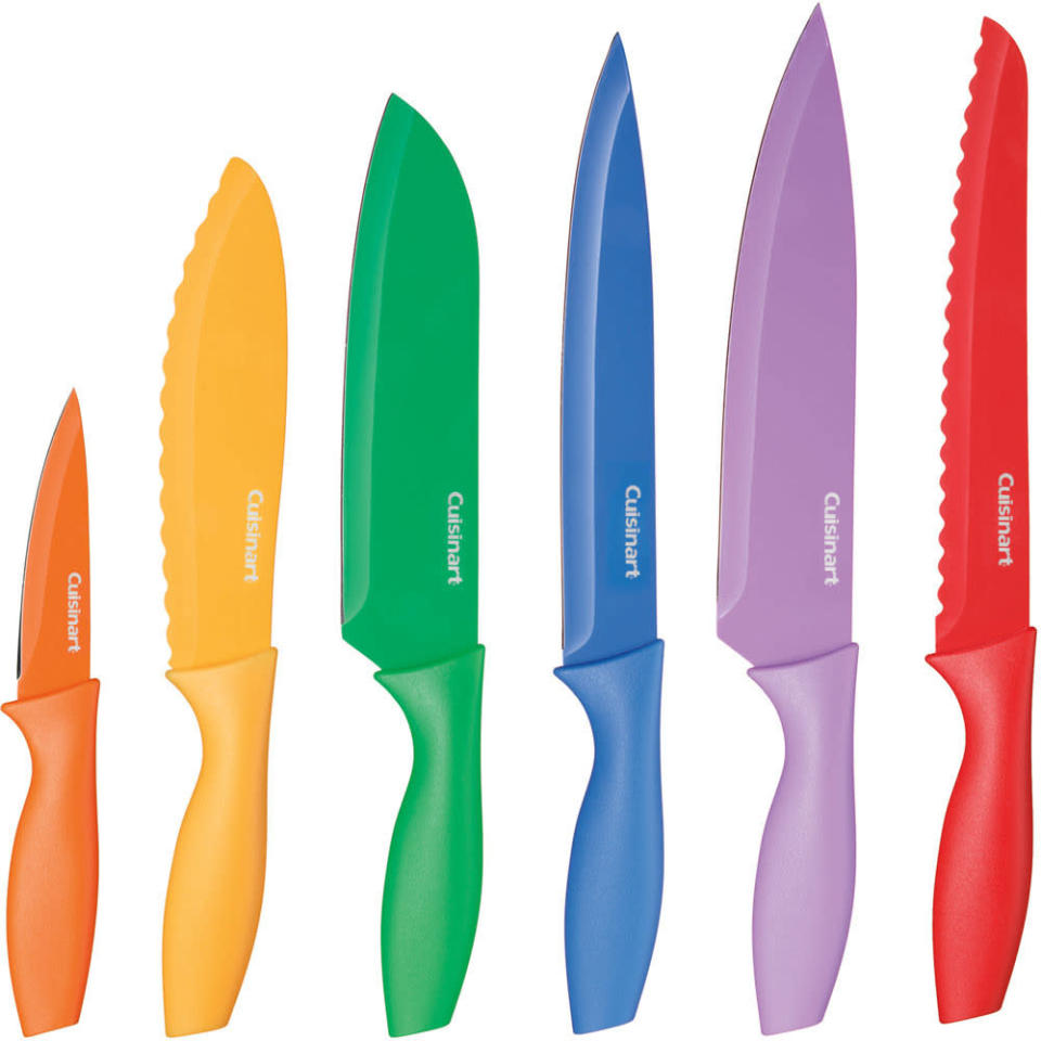 12-Piece Color Knife Set