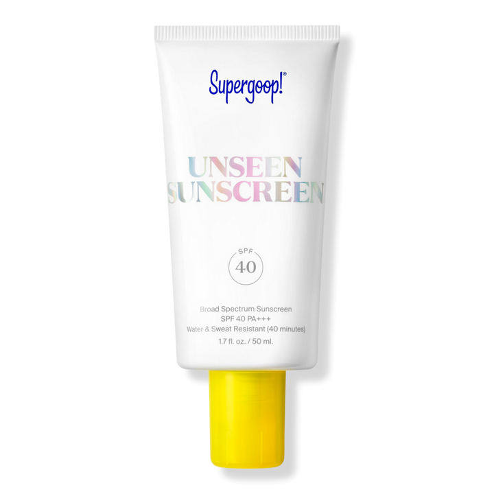 7) Supergoop! Unseen Sunscreen SPF 40