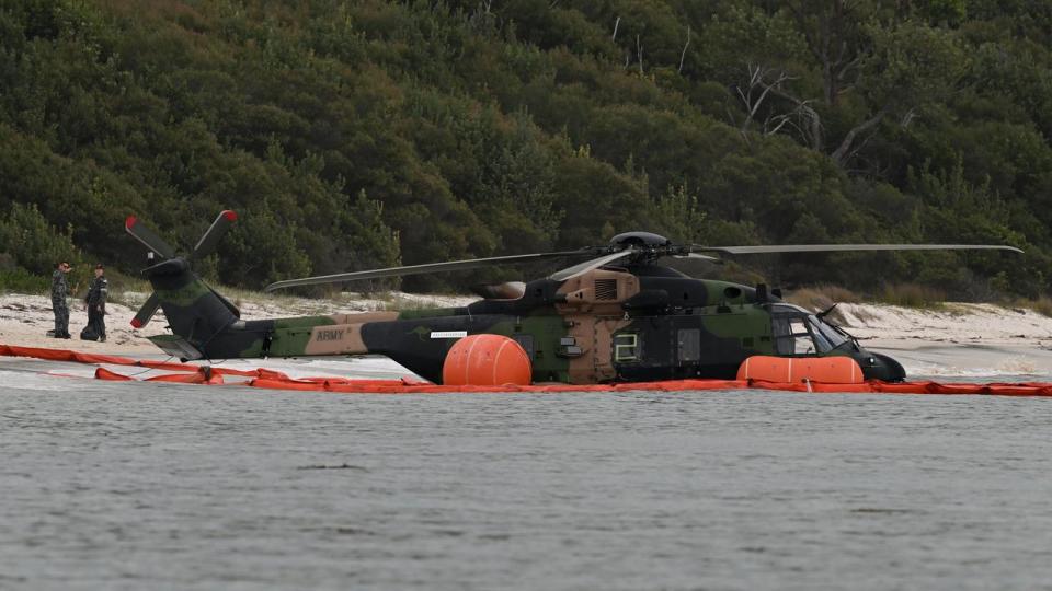 MRH-90 Taipan crash into Jervis Bay.