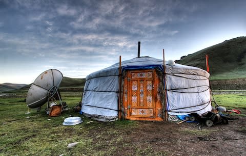 Yurts should be the accommodation of choice in Mongolia - Credit: Fotolia/AP