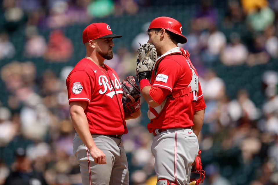 Cincinnati Reds pitcher Graham Ashcraft started well, but that all went away in the fifth inning.