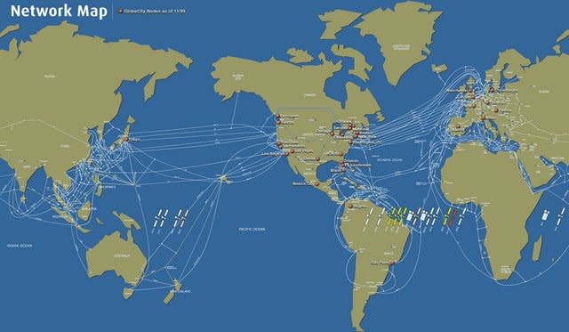 現有的跨國（洲）海底電纜數量驚人。（取自flickr）