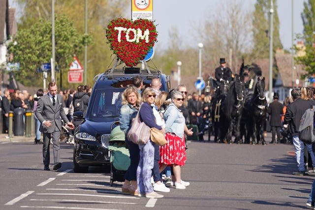 Tom Parker funeral