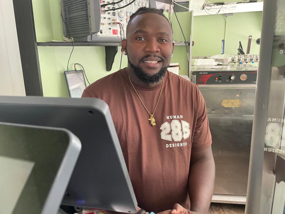 Jean Anicette opened Palermo Bakery & Bar in July. The bakery serves Haitian Patties, soups, and fritay.