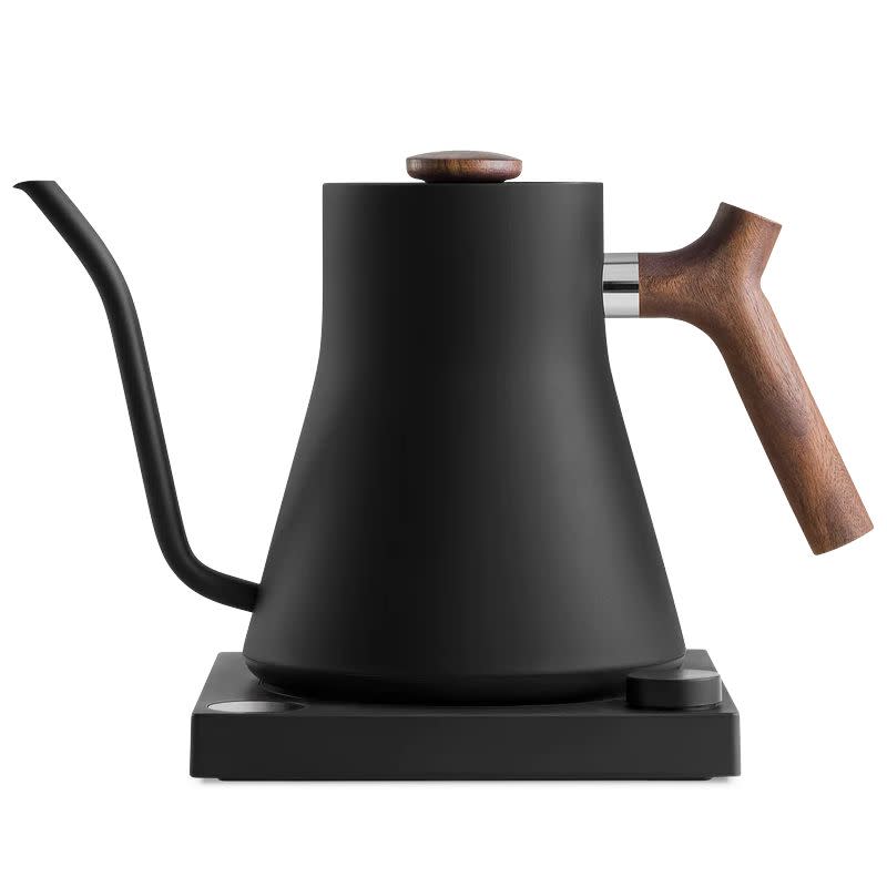 <p><a href="https://fellowproducts.com/products/stagg-ekg-electric-pour-over-kettle?gclid=Cj0KCQiAuqKqBhDxARIsAFZELmLUqVWGv2otg6hymnMi3FKMtnN9vLwXHXRVzwlvCqLnBslwmIKCUY0aAn3xEALw_wcB" rel="nofollow noopener" target="_blank" data-ylk="slk:Shop Now;elm:context_link;itc:0;sec:content-canvas" class="link ">Shop Now</a></p><p>Stagg EKG Electric Kettle</p><p>fellowproducts.com</p><p>$165.00</p>