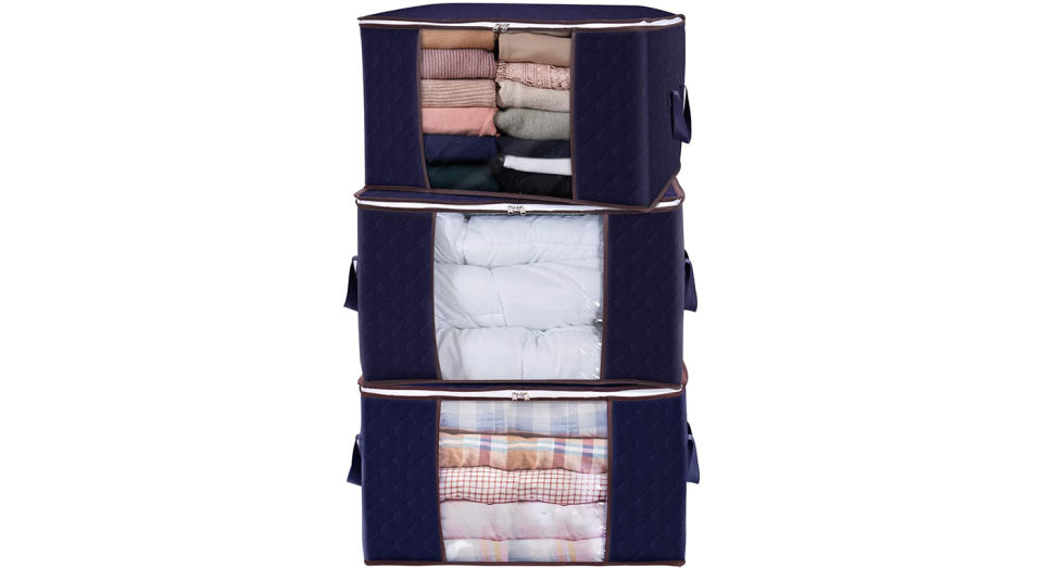 Lifewit Large Capacity Clothes Storage Bag Organizer