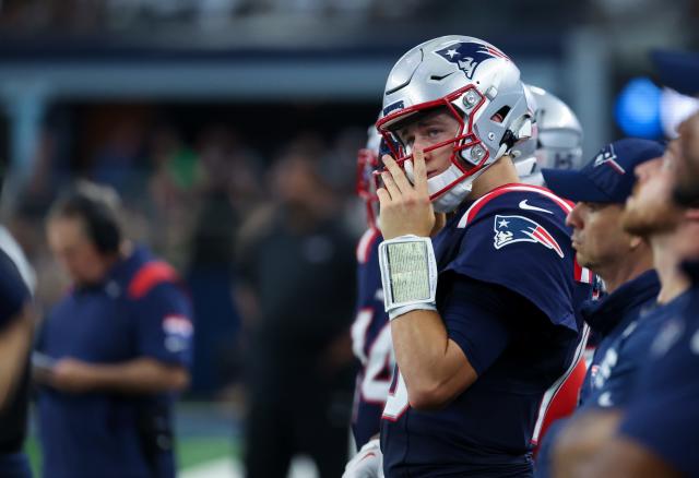 Patriots bench QB Mac Jones against Dallas Cowboys