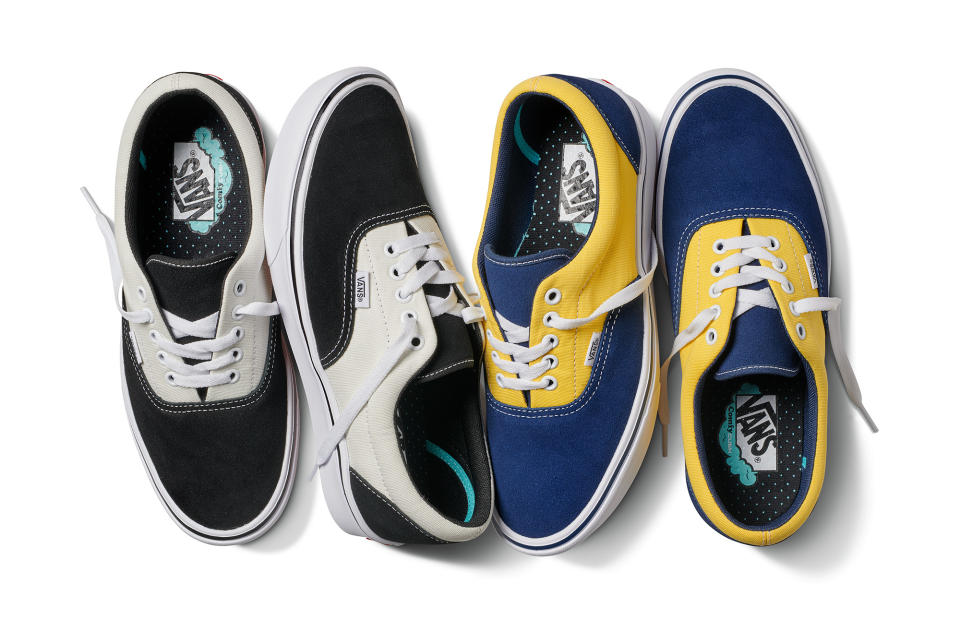 Vans will release new ComfyCush Era colors and styles throughout the season. (Photo: Vans)