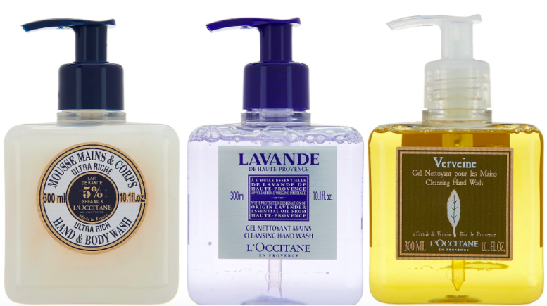 L'Occitane Luxurious Hand Wash Trio (Photo: QVC)