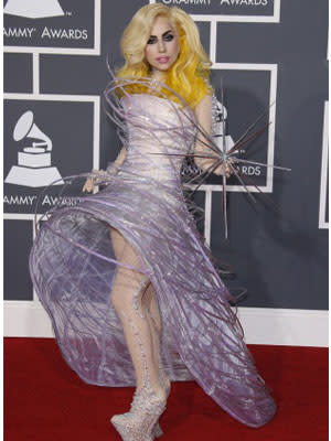 Lady Gaga at the 52nd Annual GRAMMY Awards