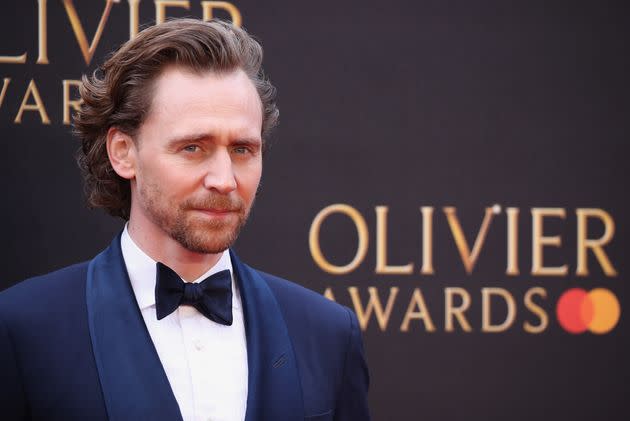 Tom Hiddleston attends the Olivier Awards 2019 at the Royal Albert Hall on April 7, 2019, in London. (Photo: Mike Marsland via Getty Images)