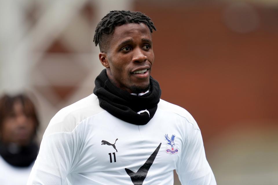 Wilfried Zaha wants to leave Crystal Palace once again this summer (Getty Images)