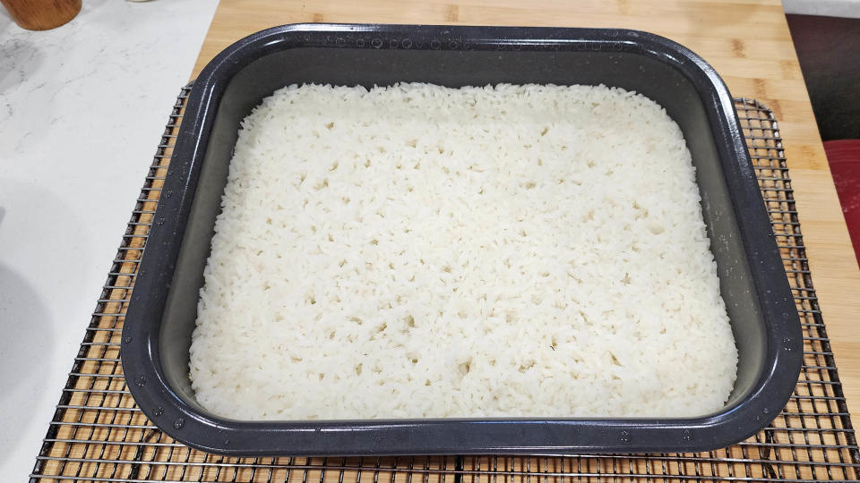 Ninja Combi Multicooker cooked rice