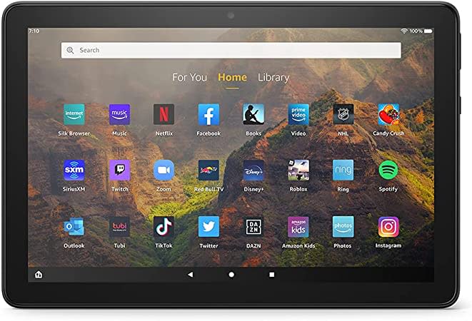 Amazon Fire HD 10 tablet. Image via Amazon.