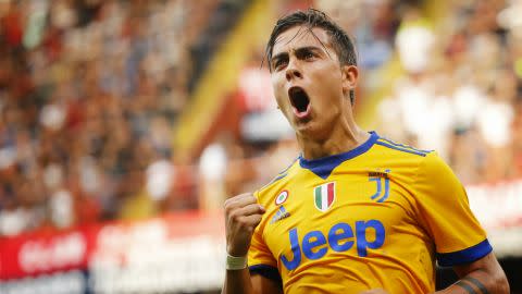 Paulo Dybala Genoa Juventus Serie A 08262017