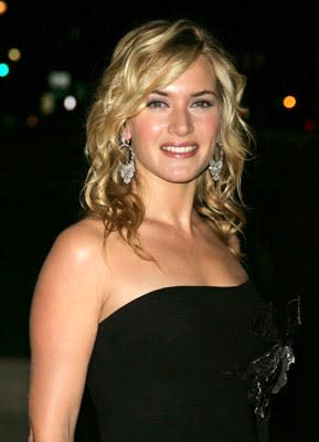 Kate Winslet at the New York premiere of Miramax Films' Finding Neverland