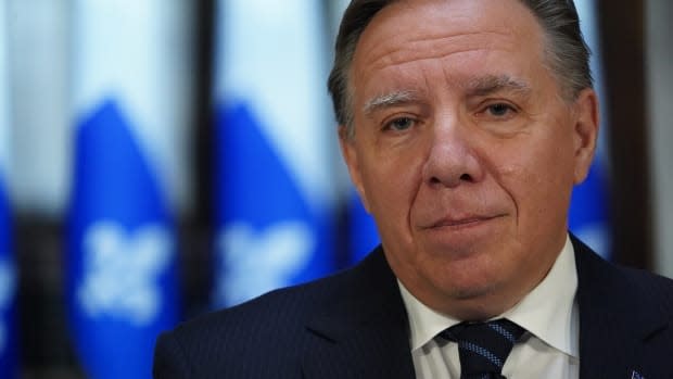 As the dust settled following the election, many commentators criticized Legault, saying his effort to steer Quebecers failed. (Sylvain Roy Roussel/Radio-Canada - image credit)