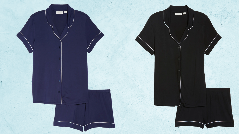 These short pajamas from Nordstrom are popular among shoppers.