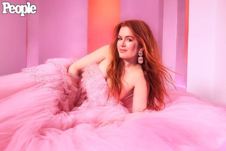 <p>Julia Johnson</p> Isla Fisher in 2023