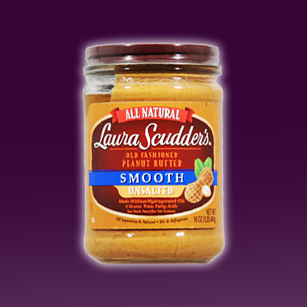 Laura Scudder’s Old Fashioned Peanut Butter  (Amazon Fresh)