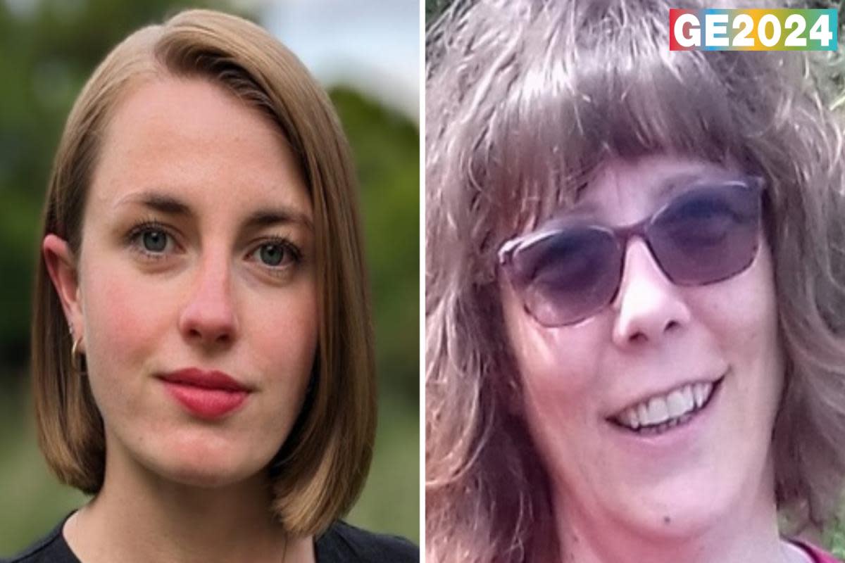 Elizabeth Davey and Clare Roullier are independent candidates in the General Election <i>(Image: Vote Life)</i>