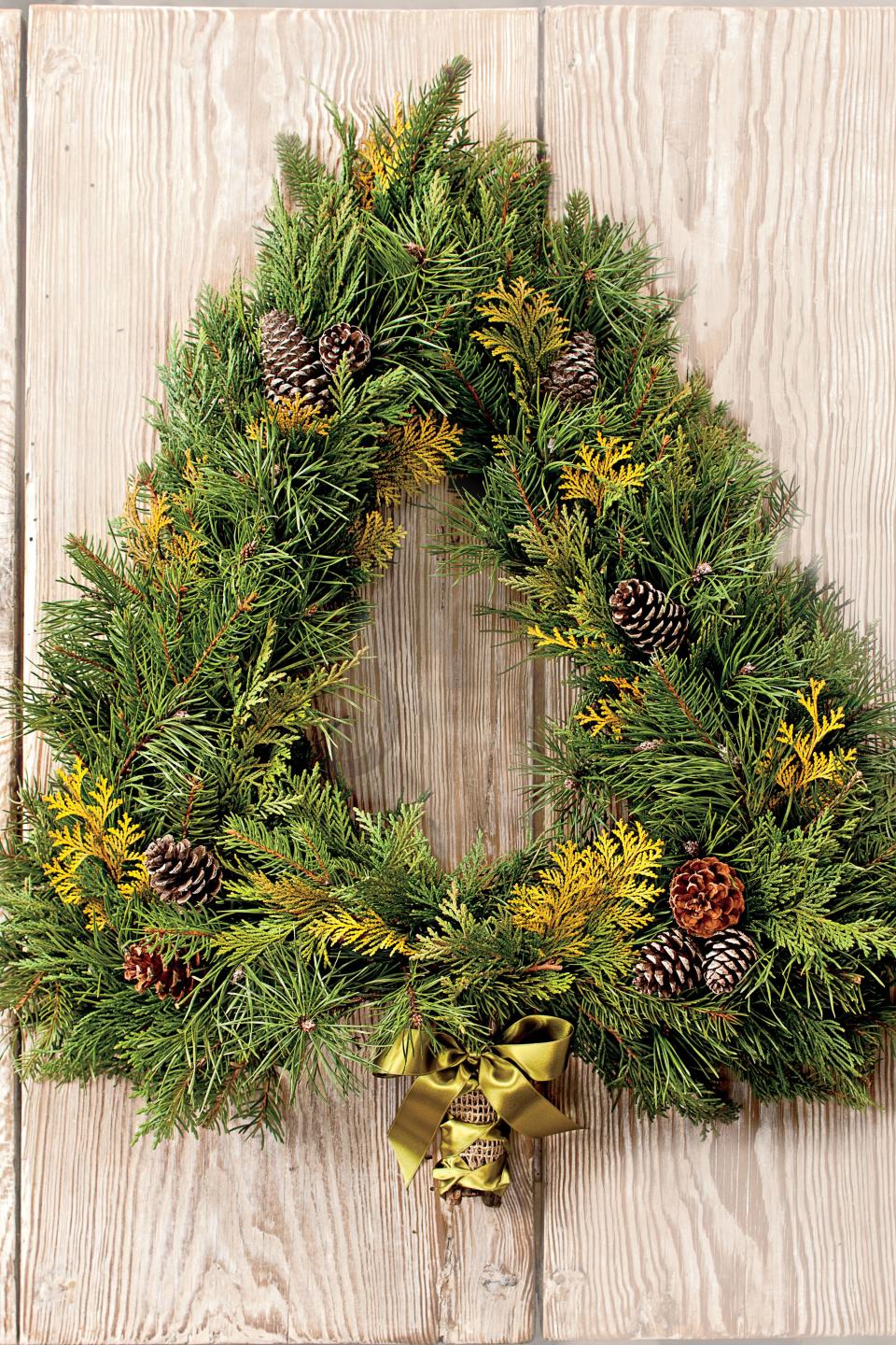 Tree Form Wreath