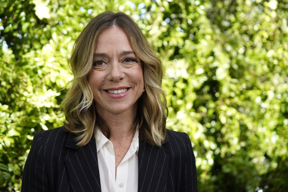 Sian Heder attends the Academy Women's Luncheon on Thursday, Nov. 9, 2023, at the Academy Museum of Motion Pictures in Los Angeles. (AP Photo/Chris Pizzello)