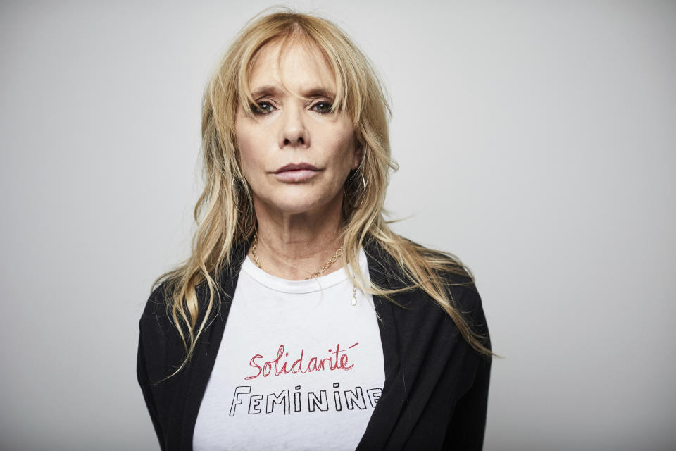 Rosanna Arquette poses for a portrait Friday, Jan. 3, 2020, in New York. Arquette, one of Harvey Weinstein's accusers, has made plans to be there when Weinstein's sexual misconduct trial starts next week, to lend support to the women who have accused Weinstein of sexual assault and plan to testify against him. “I feel very protective. I want this to be OK,” Arquette said in an interview. “I think either way, whatever happens, it's still going to be hard for the people that came forward, in terms of retaliation. He's all about that.” (Photo by Matt Licari/Invision/AP)