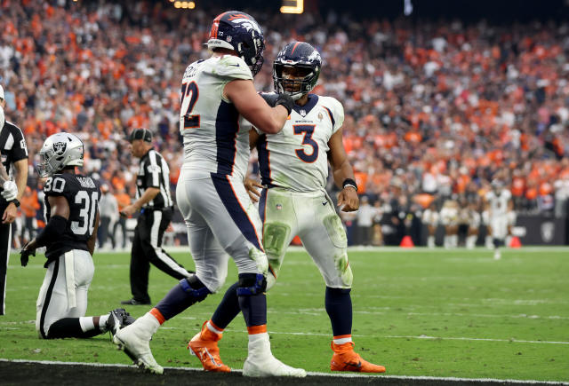 Games balls for the Denver Broncos preseason win over Minnesota