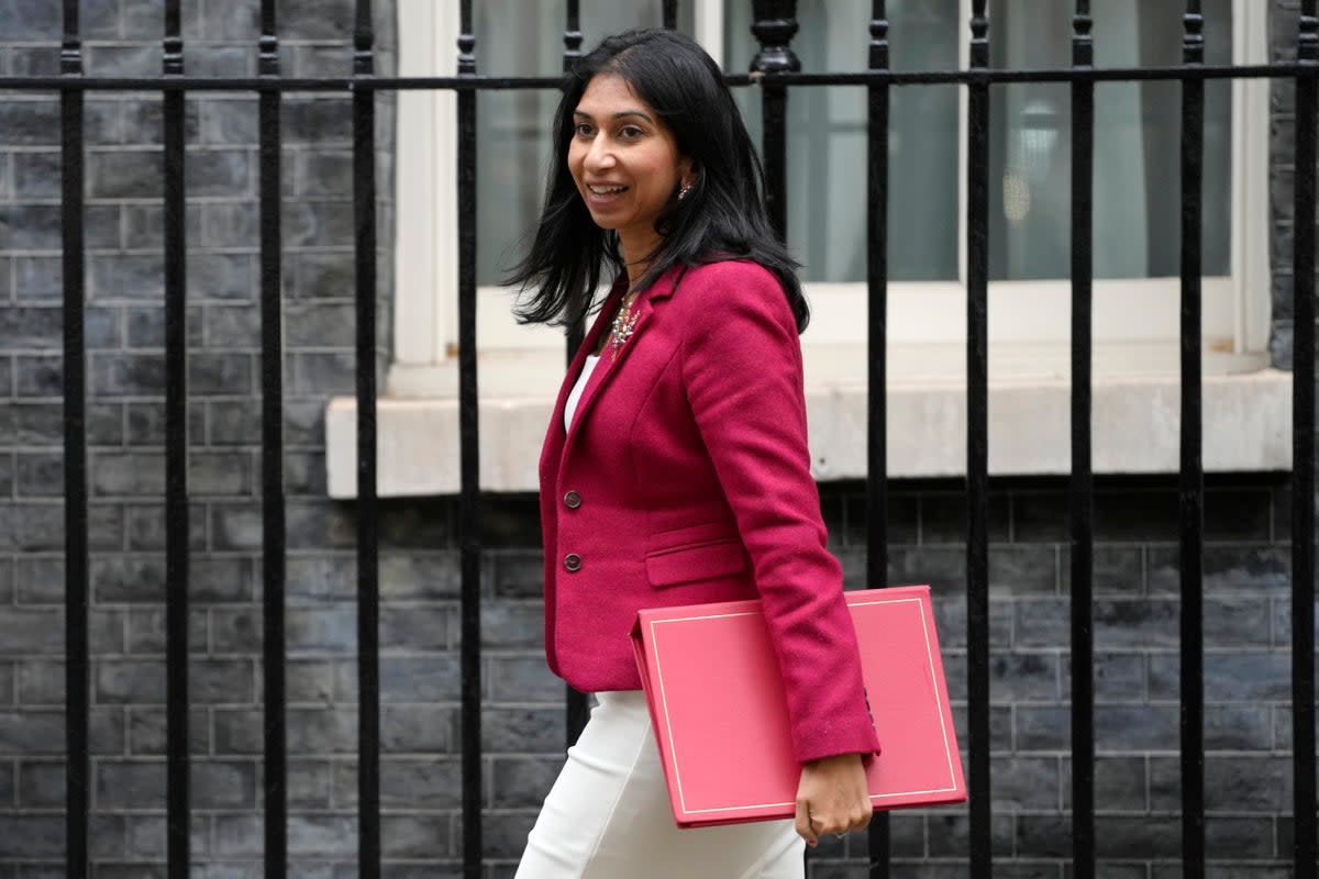 Home Secretary Suella Braverman  (AP)