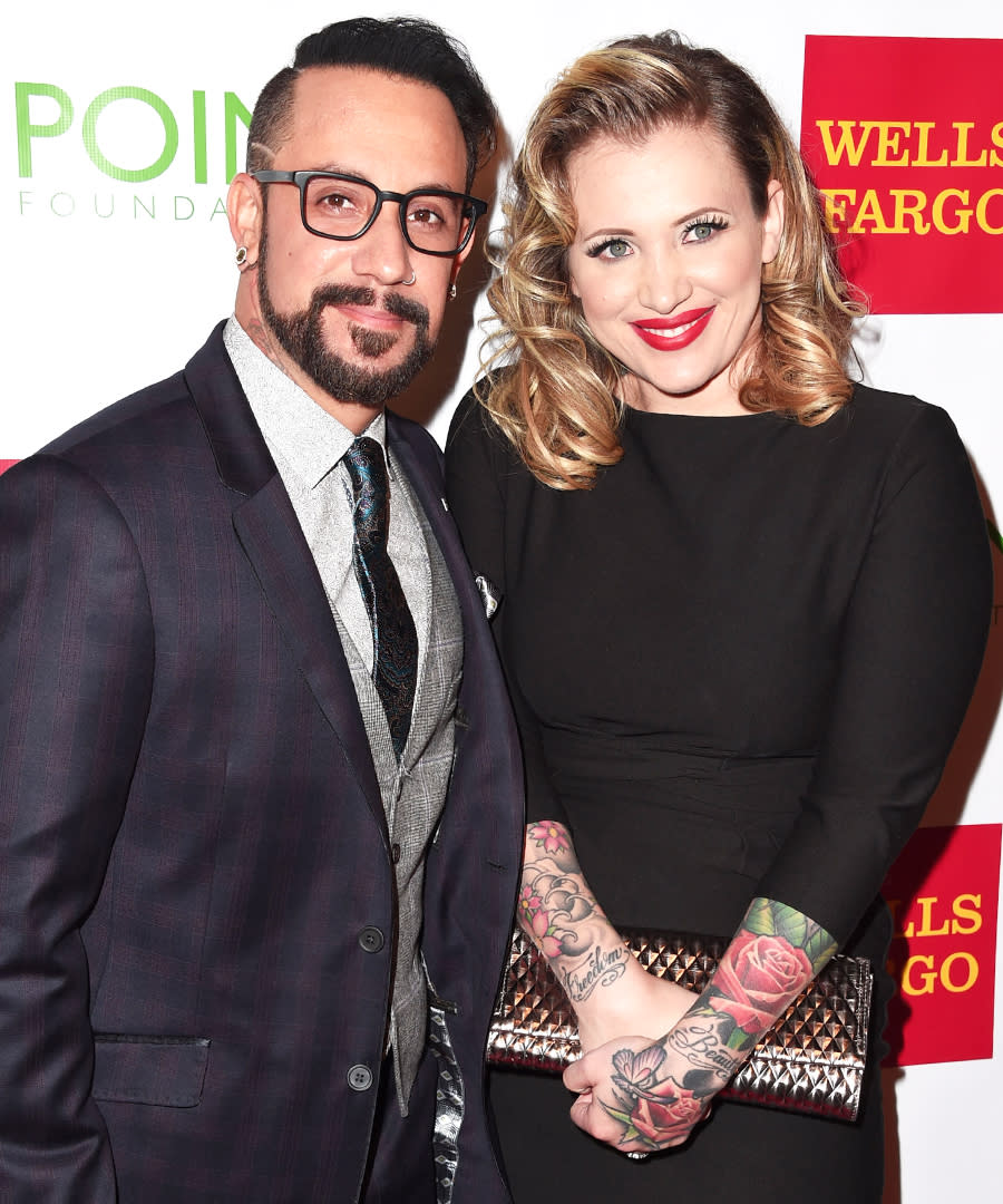 <p>On March 19, the former <em>Backstreet </em><em>Boy </em>and his wife, Rochelle, <a rel="nofollow noopener" href="http://www.instyle.com/news/backstreet-boy-aj-mclean-wife-rochelle-second-child-baby" target="_blank" data-ylk="slk:welcomed their second child together;elm:context_link;itc:0;sec:content-canvas" class="link ">welcomed their second child together</a>, a baby girl named Lyric Dean. Congratulations, you two!</p>