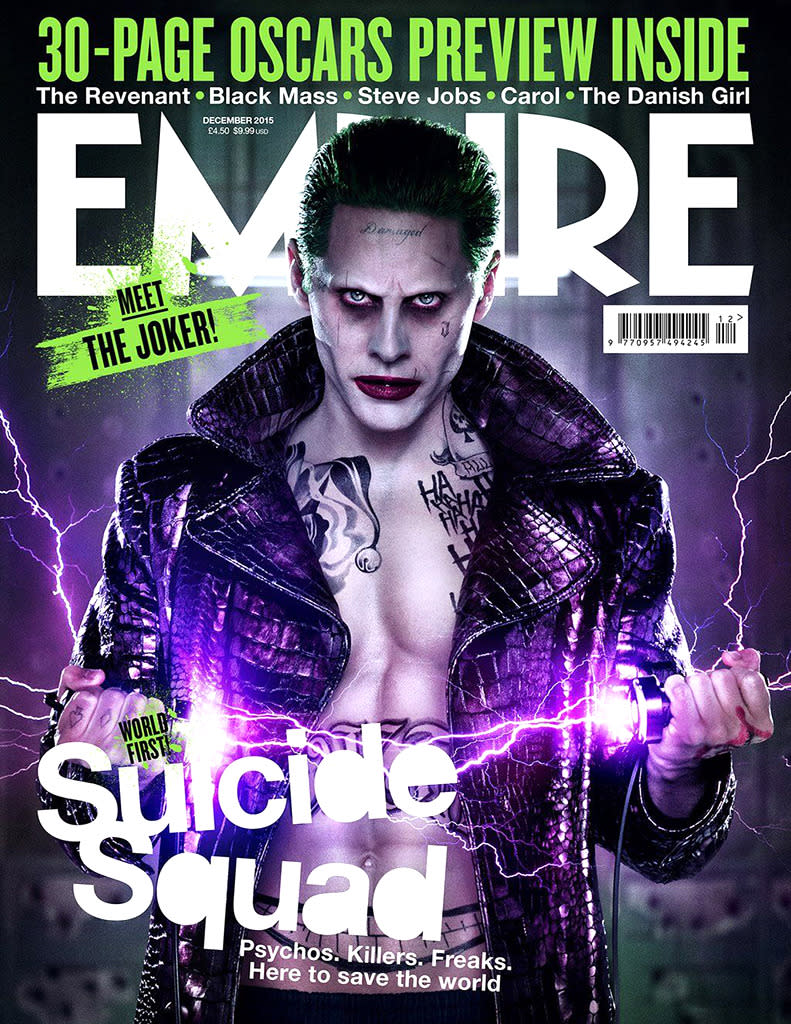 <p>An electrifying Jared Leto gets his own ‘Empire’ cover. (Empire)</p>