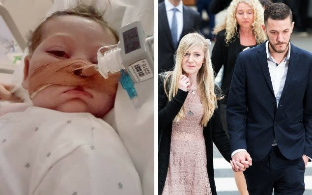 Charlie Gard's parents abandoned attempts to persuade a judge to let him travel to America for experimental therapy after an eight-month fight - PA/Eddie Mulholland for The Telegraph