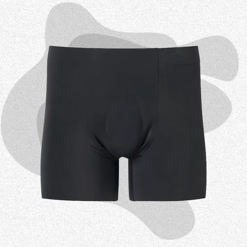 <p>Courtesy of Uniqlo</p><p>Uniqlo’s AIRism boxer briefs are a standout because of how they’re constructed: They’re crafted from one continuous piece of fabric and there are no seams. That means you get a buttery smooth feel without irritating bumps or stitches, and the novel design also saves weight. The AIRism’s knit nylon-spandex fabric also boasts good durability—it’s engineered to resist fraying—and has plenty of stretch, too.</p><p>[$15; <a href="https://go.skimresources.com?id=106246X1712071&xs=1&xcust=mj-bestathleticunderwear-mcharboneau-081823-update&url=https%3A%2F%2Fwww.uniqlo.com%2Fus%2Fen%2Fproducts%2FE456710-000%2F00%3FcolorDisplayCode%3D03%26sizeDisplayCode%3D005" rel="noopener" target="_blank" data-ylk="slk:uniqlo.com;elm:context_link;itc:0;sec:content-canvas" class="link ">uniqlo.com</a>]</p>