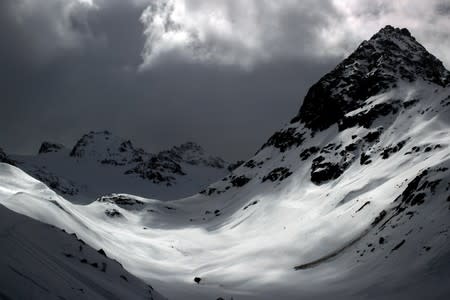 The Wider Image: Scientists race to read Austria's melting climate archive