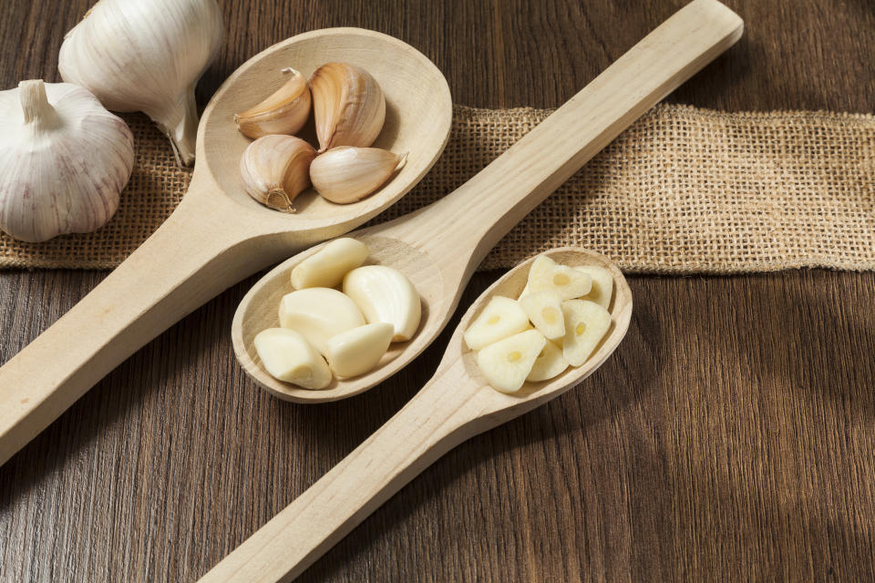 Touted for its anti-inflammatory properties, its ability to lower blood pressure and even even reduce the risk of prostrate cancer, garlic is an extremely common ingredient in the Indian kitchen. Garlic is often added to food, consumed raw or fried and eaten. <br><br>Alliinase, an enzyme present in garlic, is known to cause skin rashes and excessive contact with garlic could cause itchiness and rashes on the skin. Raw garlic is also known to induce vomiting and nausea in certain people. It also contains a compound called allicin and its excessive intake could even cause liver toxicity. <br><br>The presence of sulphur causes the bad odour that garlic is infamous for. Further, garlic could also act as a blood thinner, in a similar way as aspirin, and could thus should be avoided before or after a surgery.