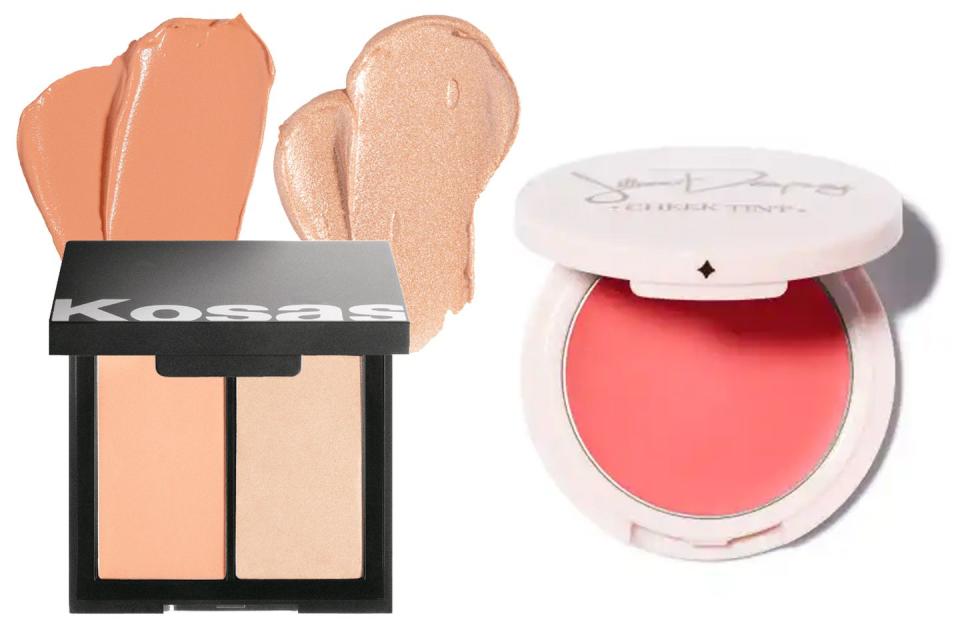 With that, cream blushes are your friend.