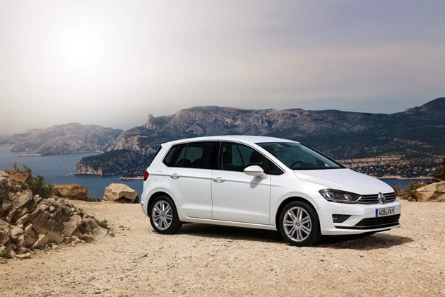 The new Volkswagen Golf Sportsvan: Not actually a van. (All pictures: CarBuyer 223)