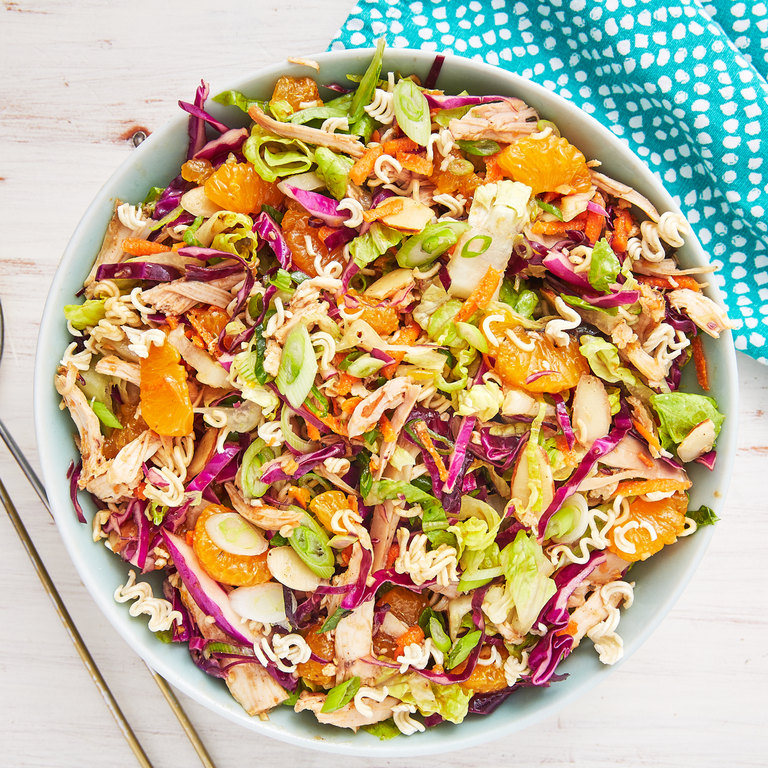 Crunchy Mandarin Orange Chicken Salad