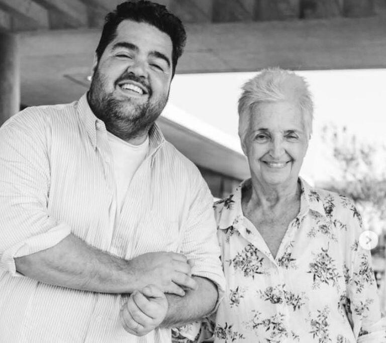 El desgarrador mensaje de Darío Barassi en su cuenta de Instagram por el fallecimiento de su mamá